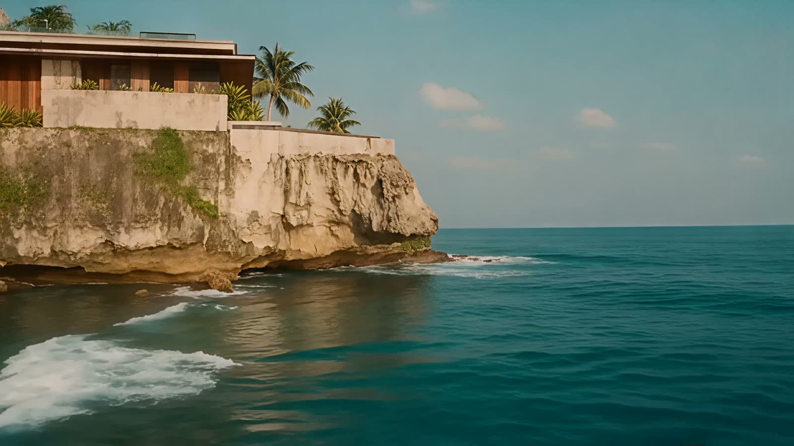 Cliff-top villa above the Indian Ocean, Uluwatu